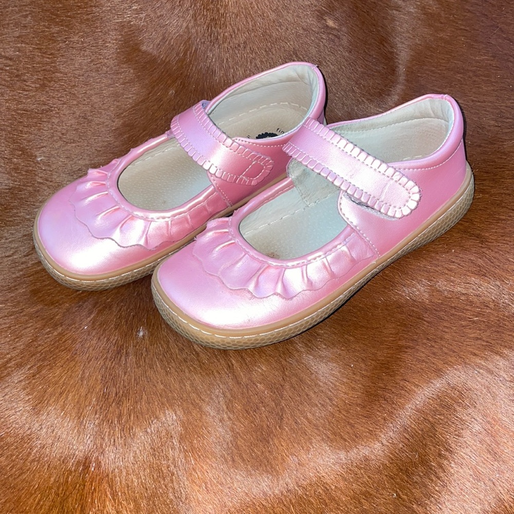 Metallic Pink Livie & Luca Size 1 shoes